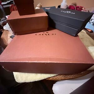 Coach Brown and Black Gift Box Collection (5)